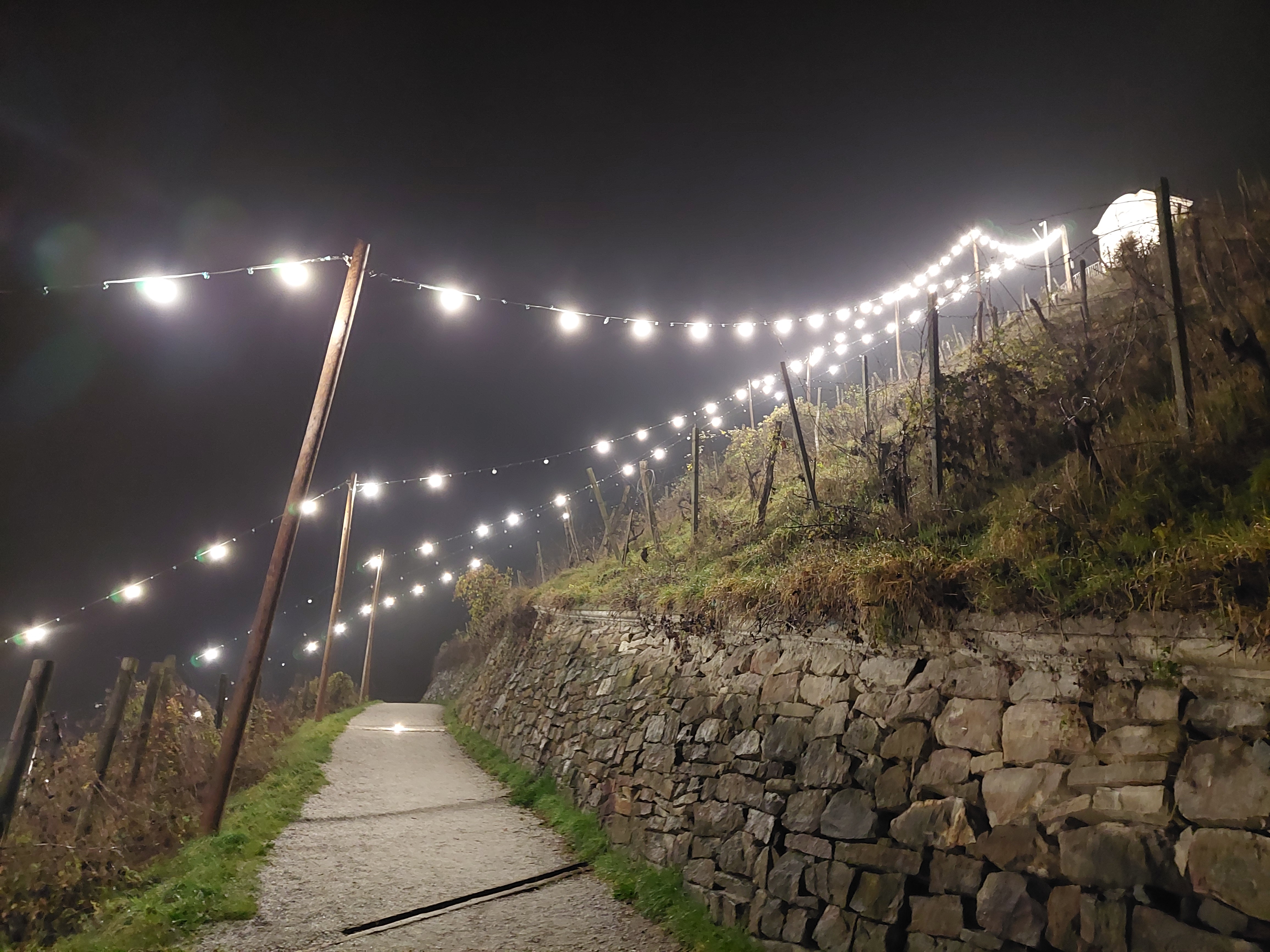 Božične lučke na Piramidi