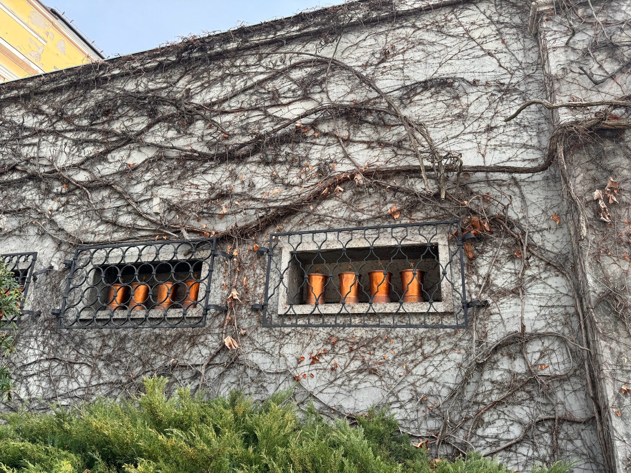 Ureditev zidu ob žarah na zidu zaporov