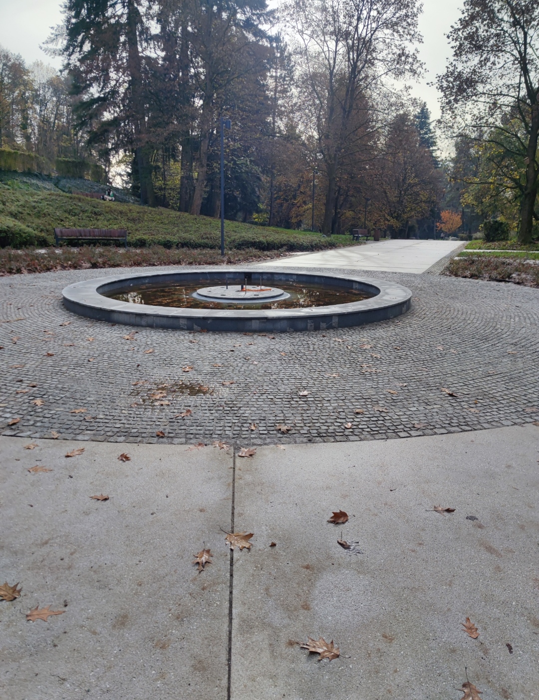 Obnova promenade v Mestnem parku - fontana