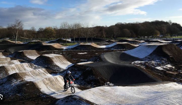Urbani bike park na hipodromu
